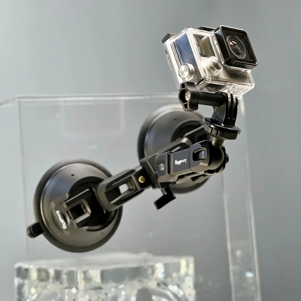 SmallRig DualSuction Cup Camera Mount with Quick Release Arm and NATO Rail